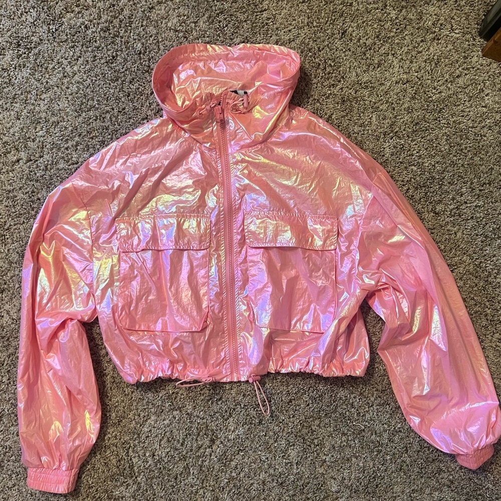 Pink Nylon Barbie Jacket